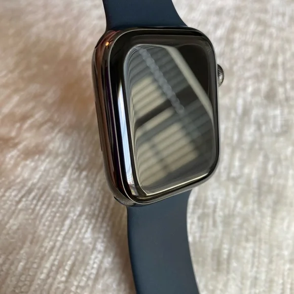 LIKE NEW | Series 7 Apple Watch | Titanium Case | 44mm | + Extra Bands - Picture 10 of 14